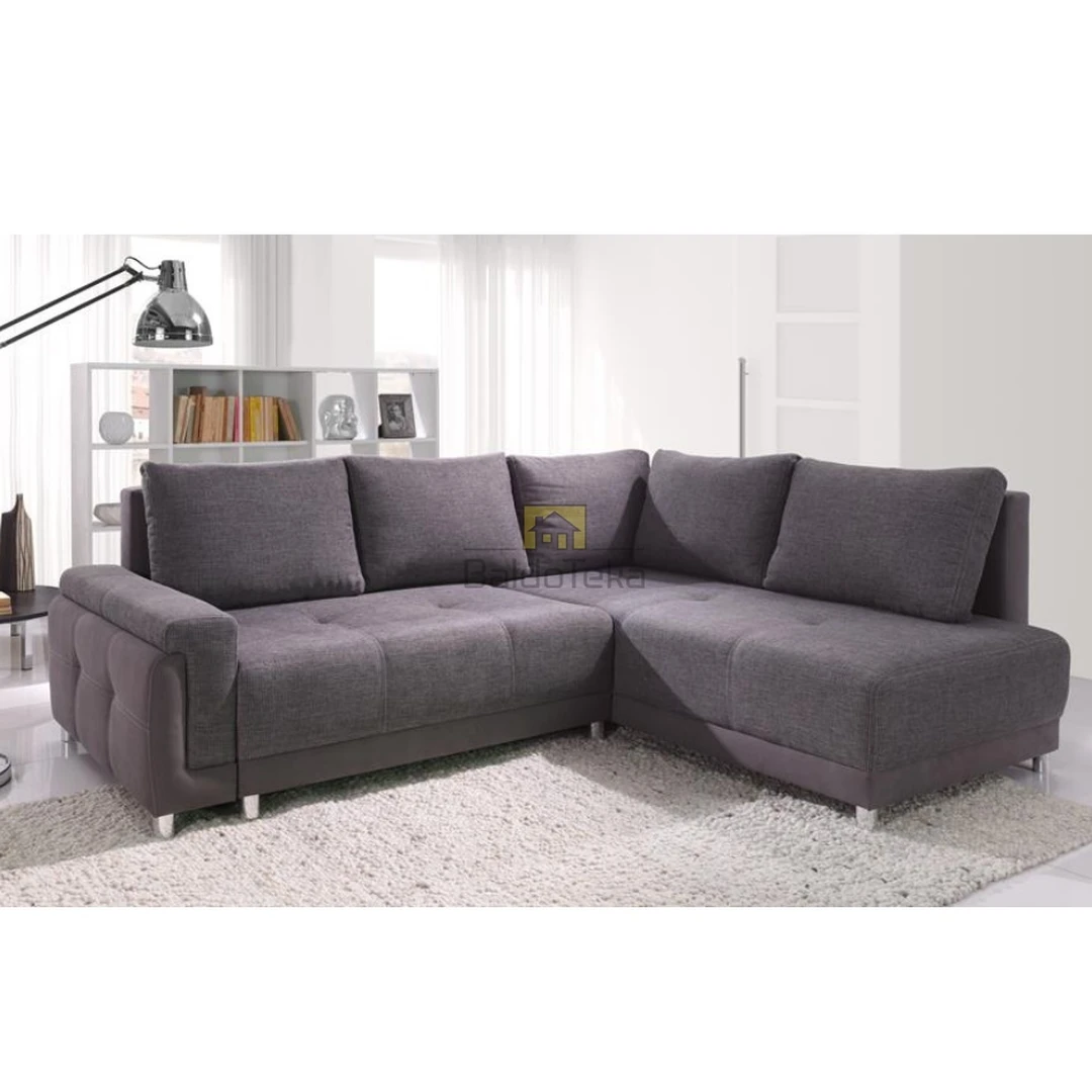 Plati dviaukštė lova su patalynės dėže ir poliuretano užpildu