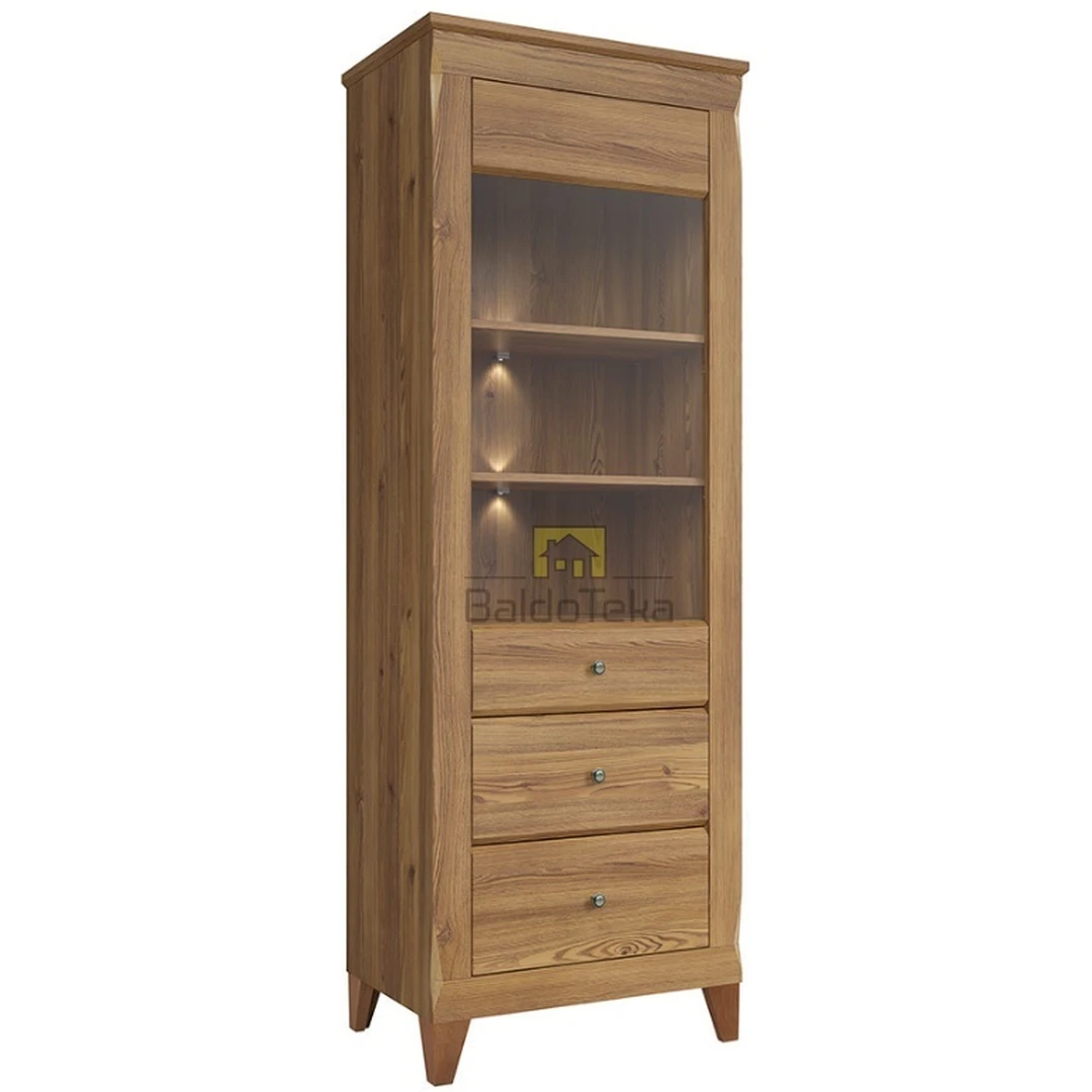 Elegantiškas spintas Sibiu su auksiniu maumedžiu