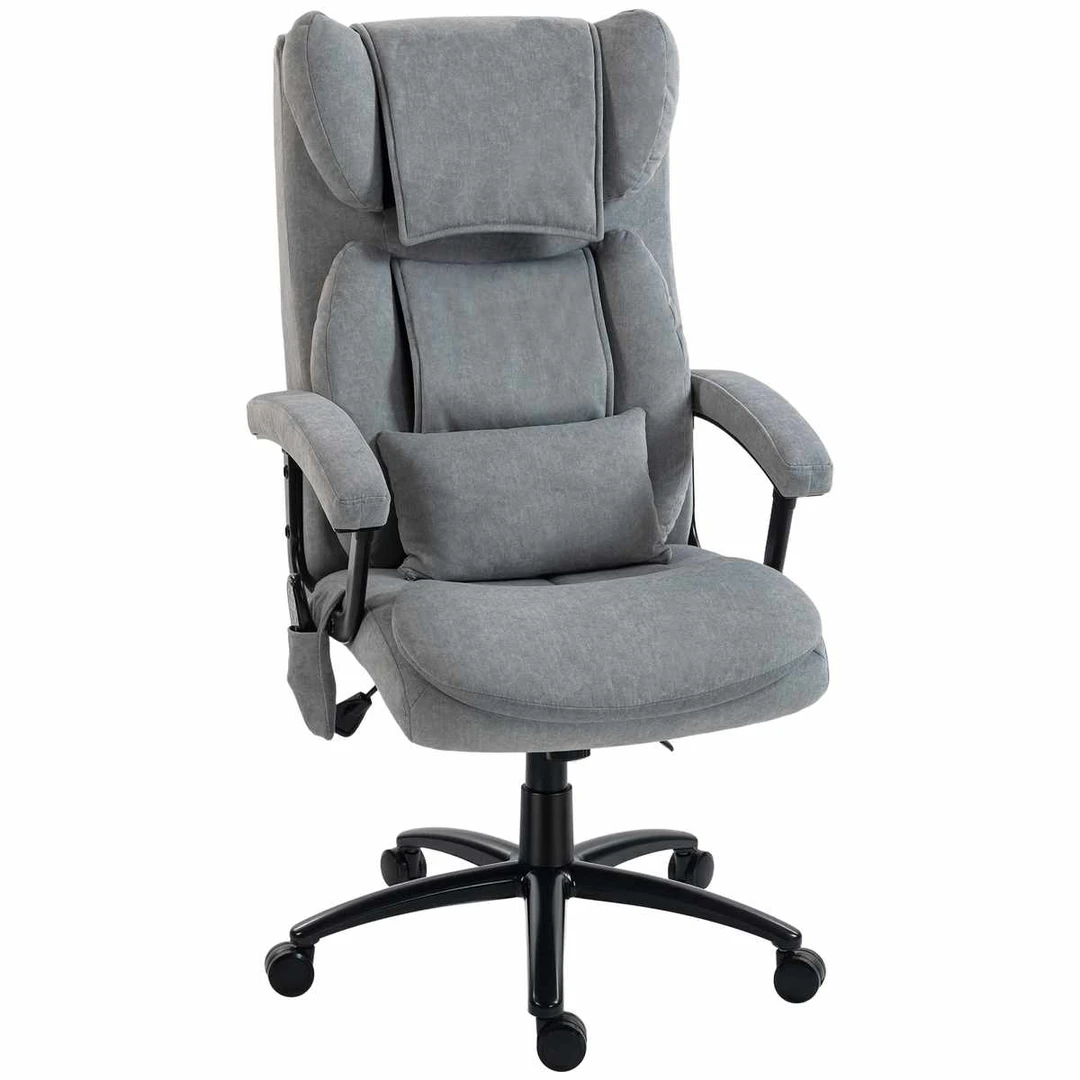 Ergonomiška biuro kėdė su masažu kaklui