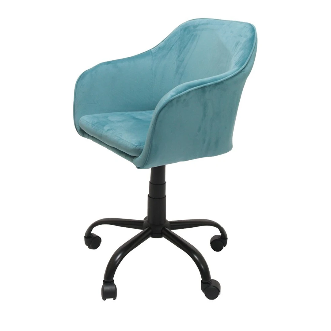 Ergonomiška biuro kėdė su veliūriniu aptaisu ir dujiniu mechanizmu