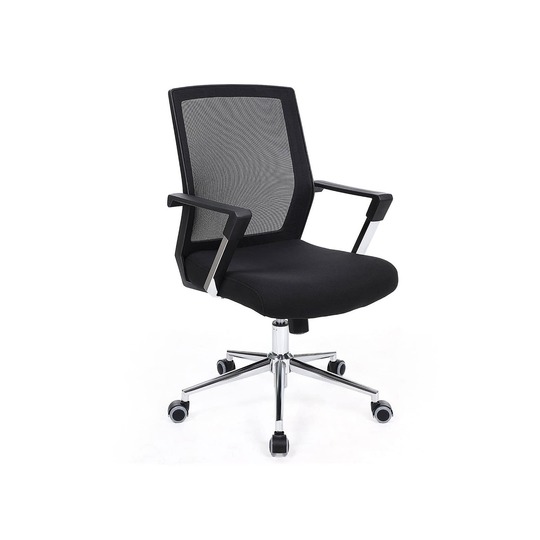 Biuro kėdė OBN83B, juodos spalvos - Darbo kėdės