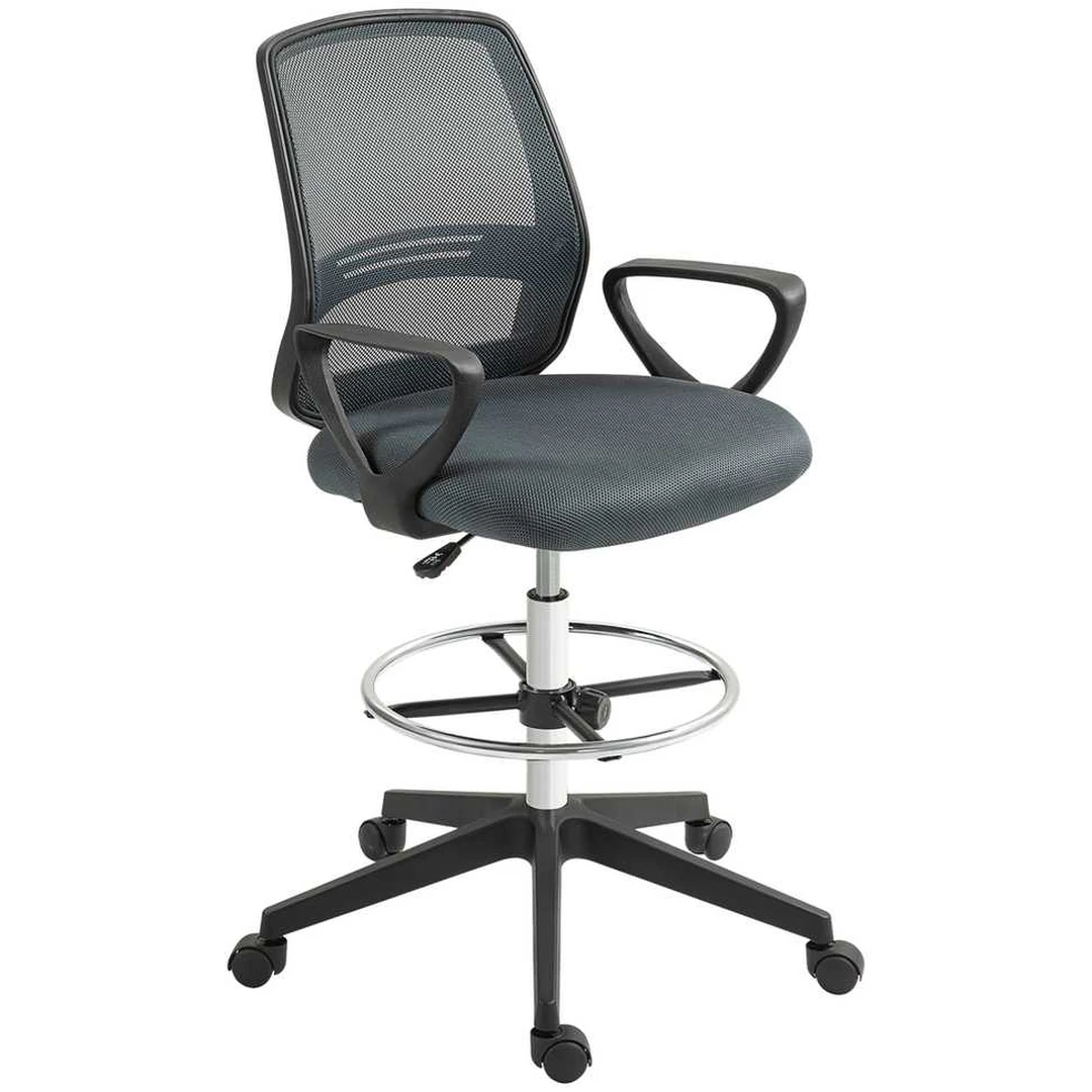 Ergonomiška biuro kėdė su tinklinio audinio atlošu