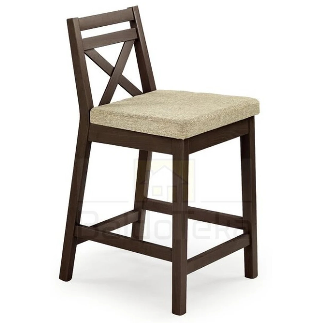 Elegantiška gobeleno ir medžio kėdė VILA 2