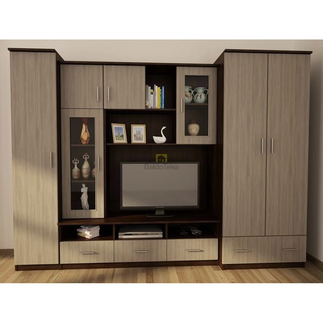 Erdvus spintos modelis su individualia spalva