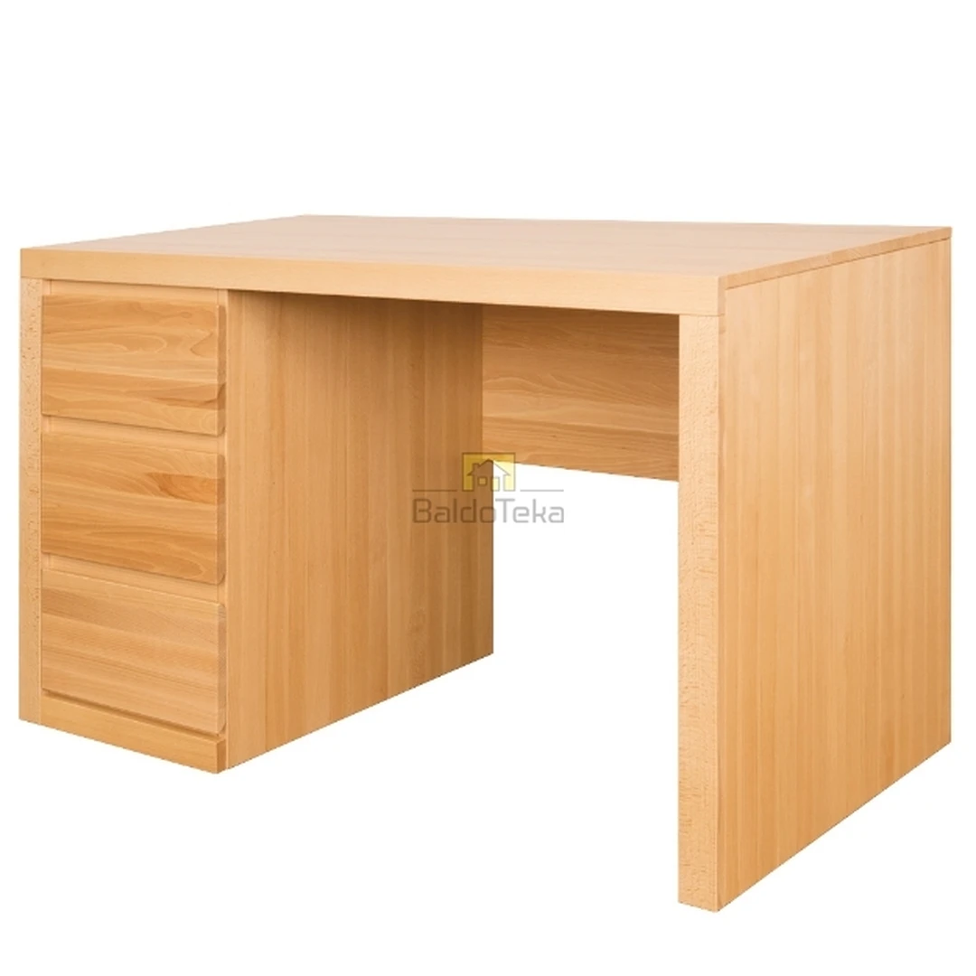 Natūralaus buko medžio spintelė 120x80x60 cm