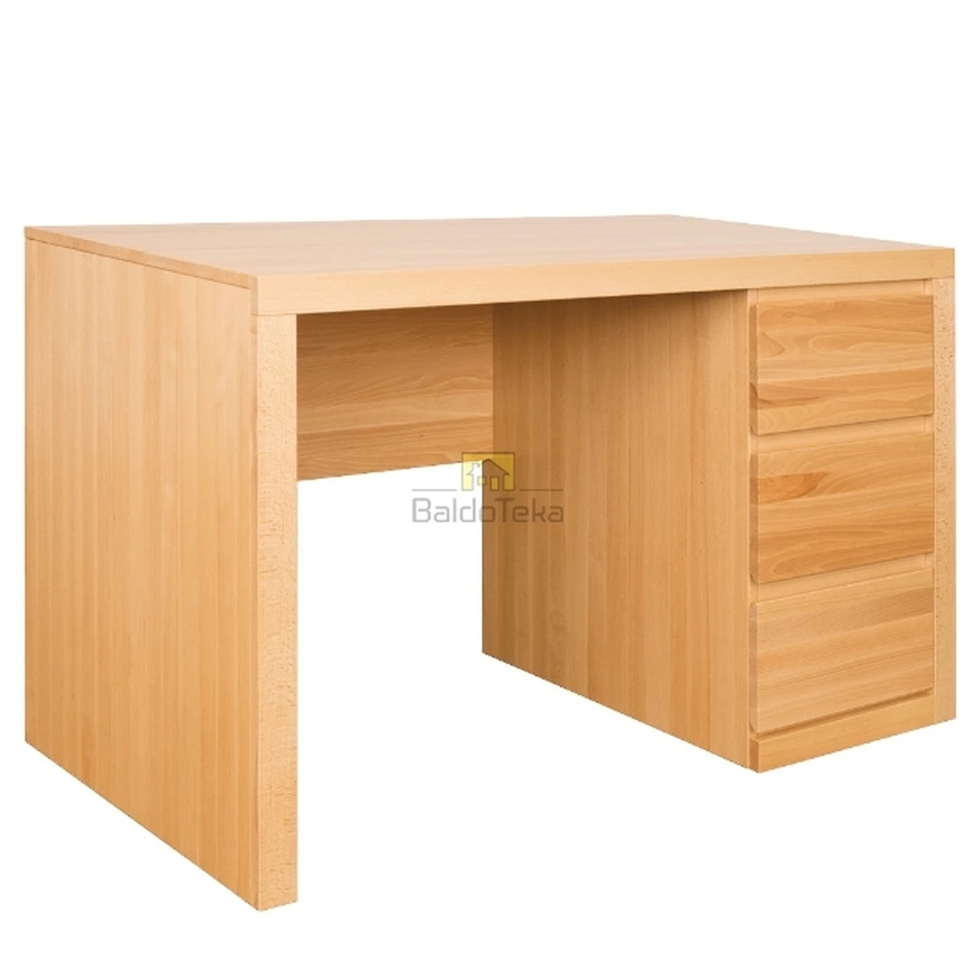 Natūralaus buko medžio spintelė 120x80x60 cm