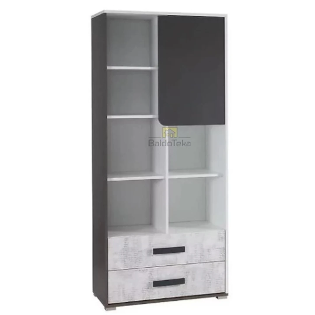 Elegantiški BRUNO spintos – balta, grafit, enigma spalvos