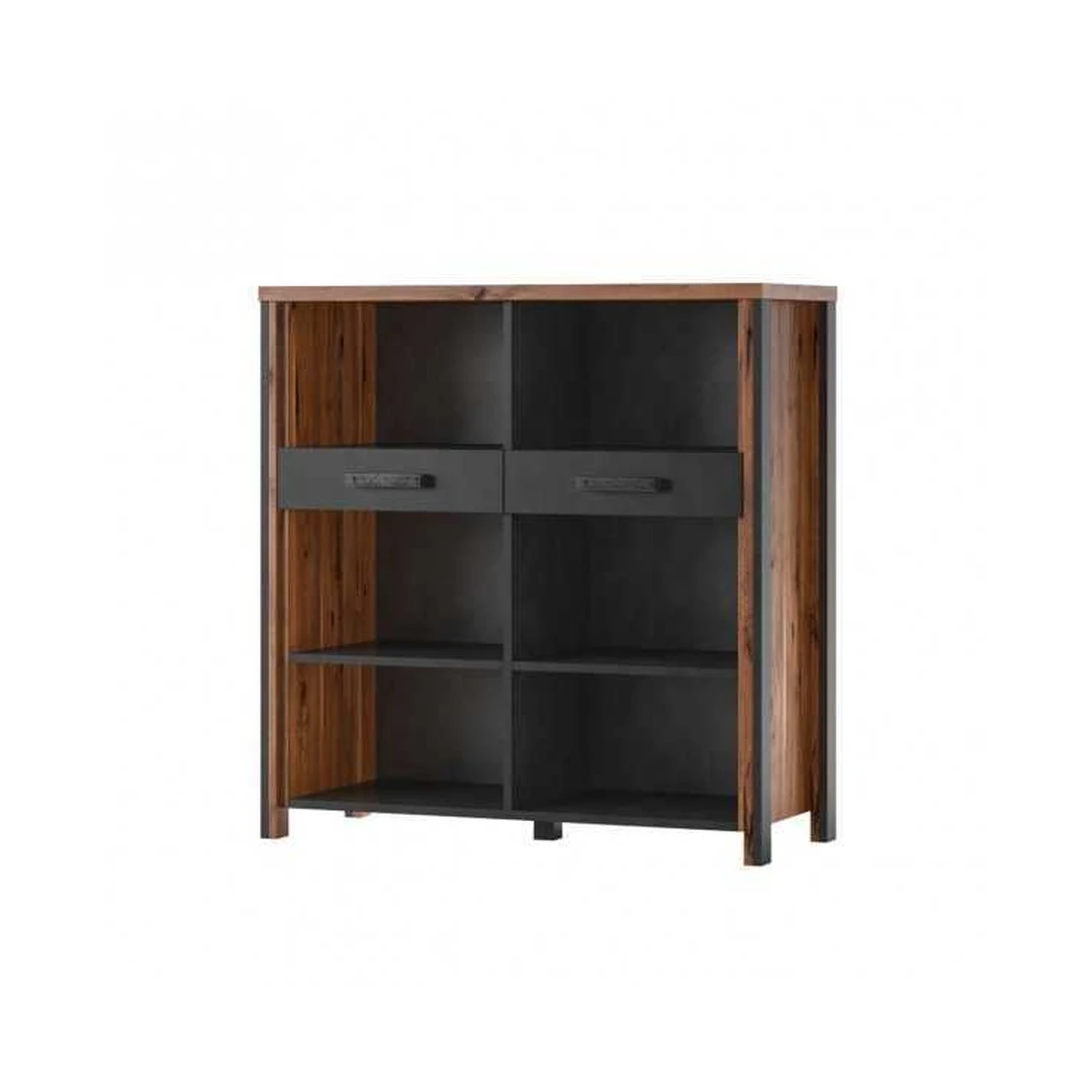 Elegantiškos spintos 107x110x44 cm – aukštos kokybės „Royalis“ ąžuolas