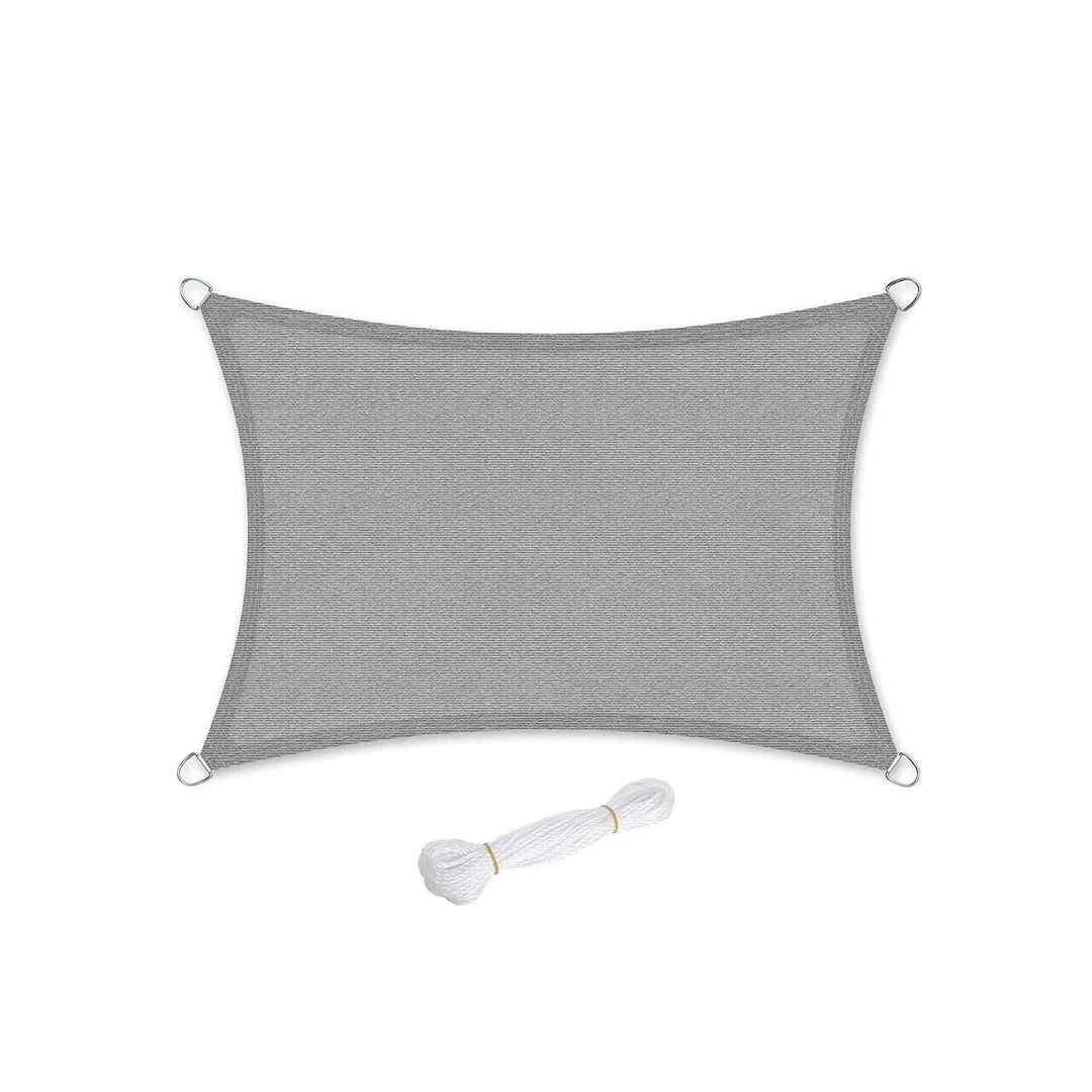 Stabili saulės burė 3x5 m su 4 tvirtinimo taškais