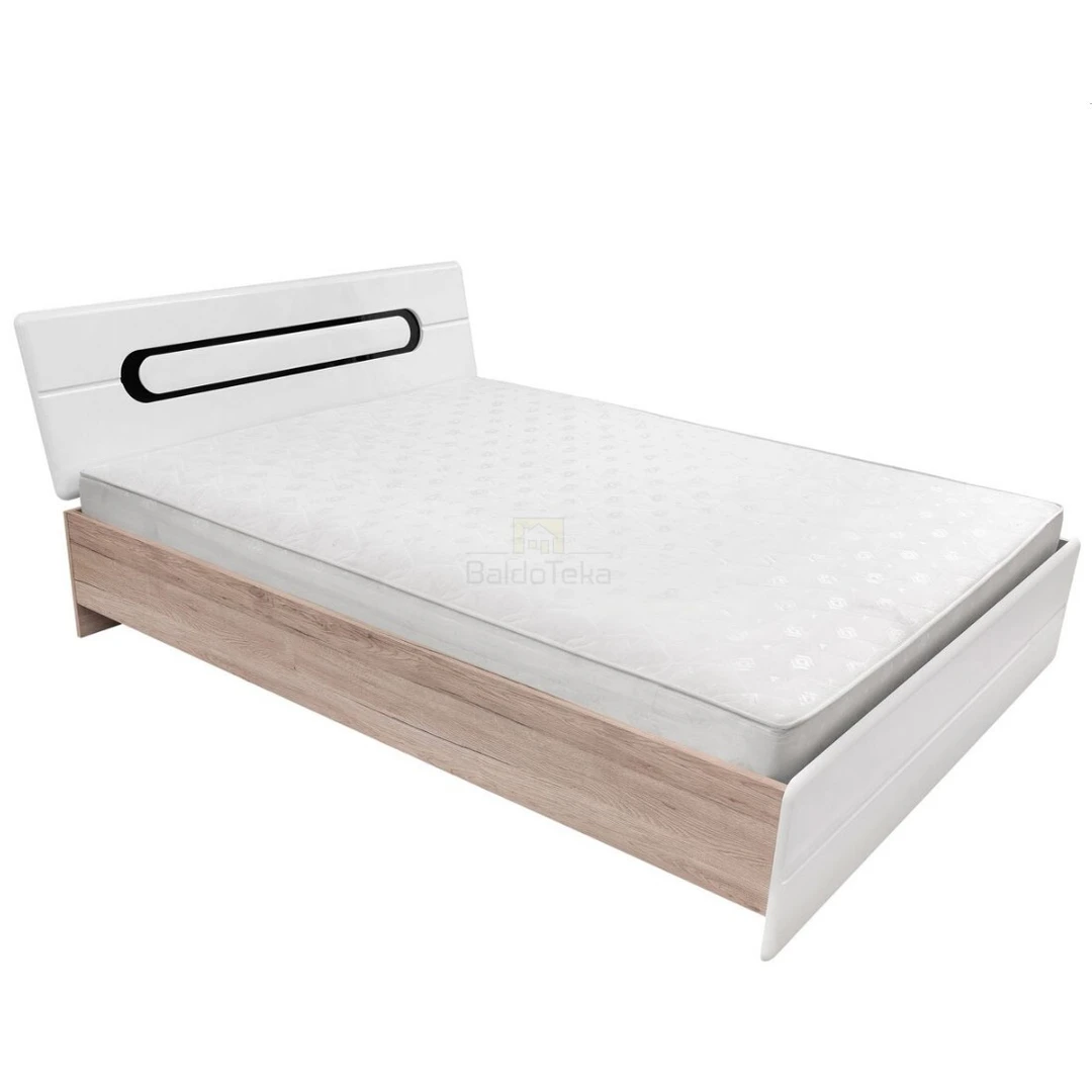 160×200 čiužiniui – moderni lova San Remo ąžuolo spalva