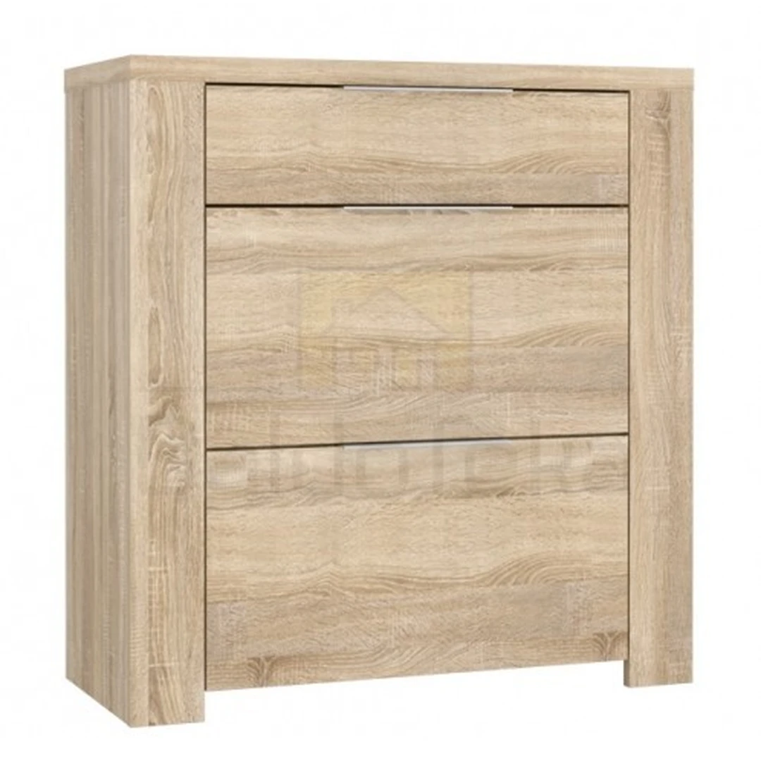 Šiuolaikiška spinta ąžuolo sonoma spalva