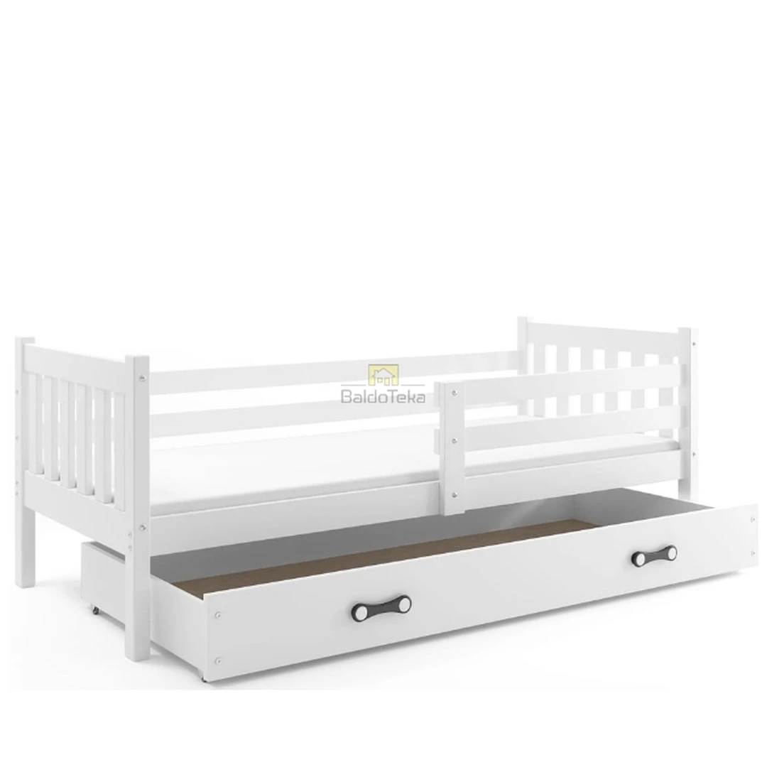 Ergonomiškas 190x80 cm čiužinys su dėže ir tvorele