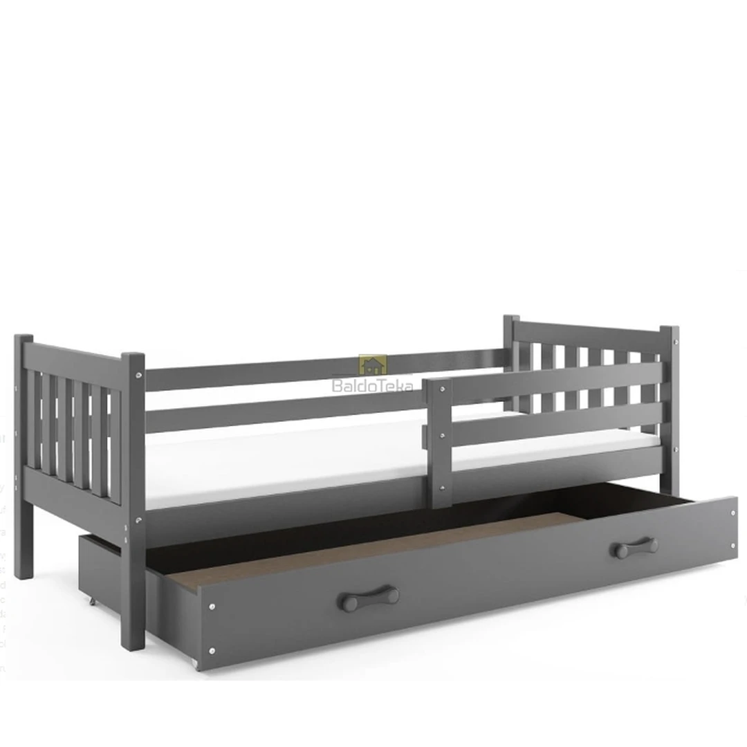 Ergonominis 190x80 cm čiužinys su dėže ir tvorele