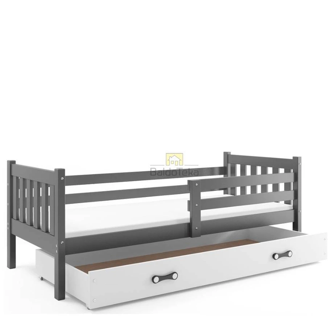 Ergonominis 190x80 cm čiužinys su patalynės dėže ir tvorele