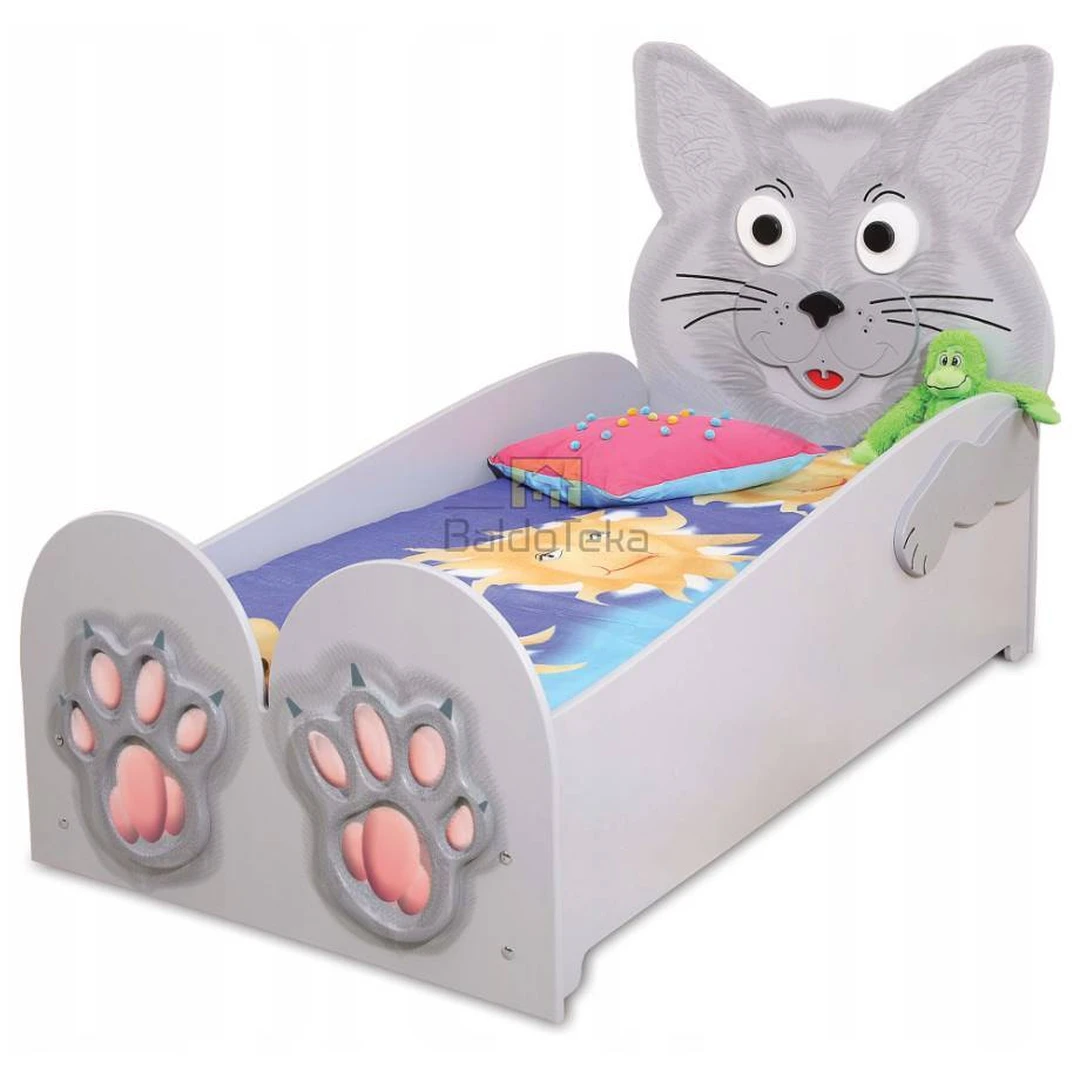 Ergonomiška lova su tvirtomis medinėmis grotelėmis