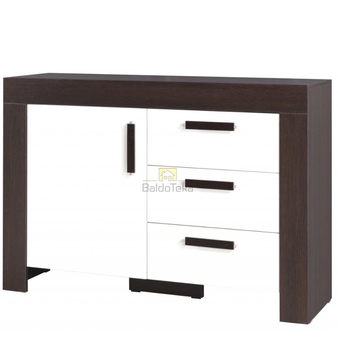 Šiuolaikiška spintelė 120x85x42 cm, LMDP, spalva pagal pasirinkimą