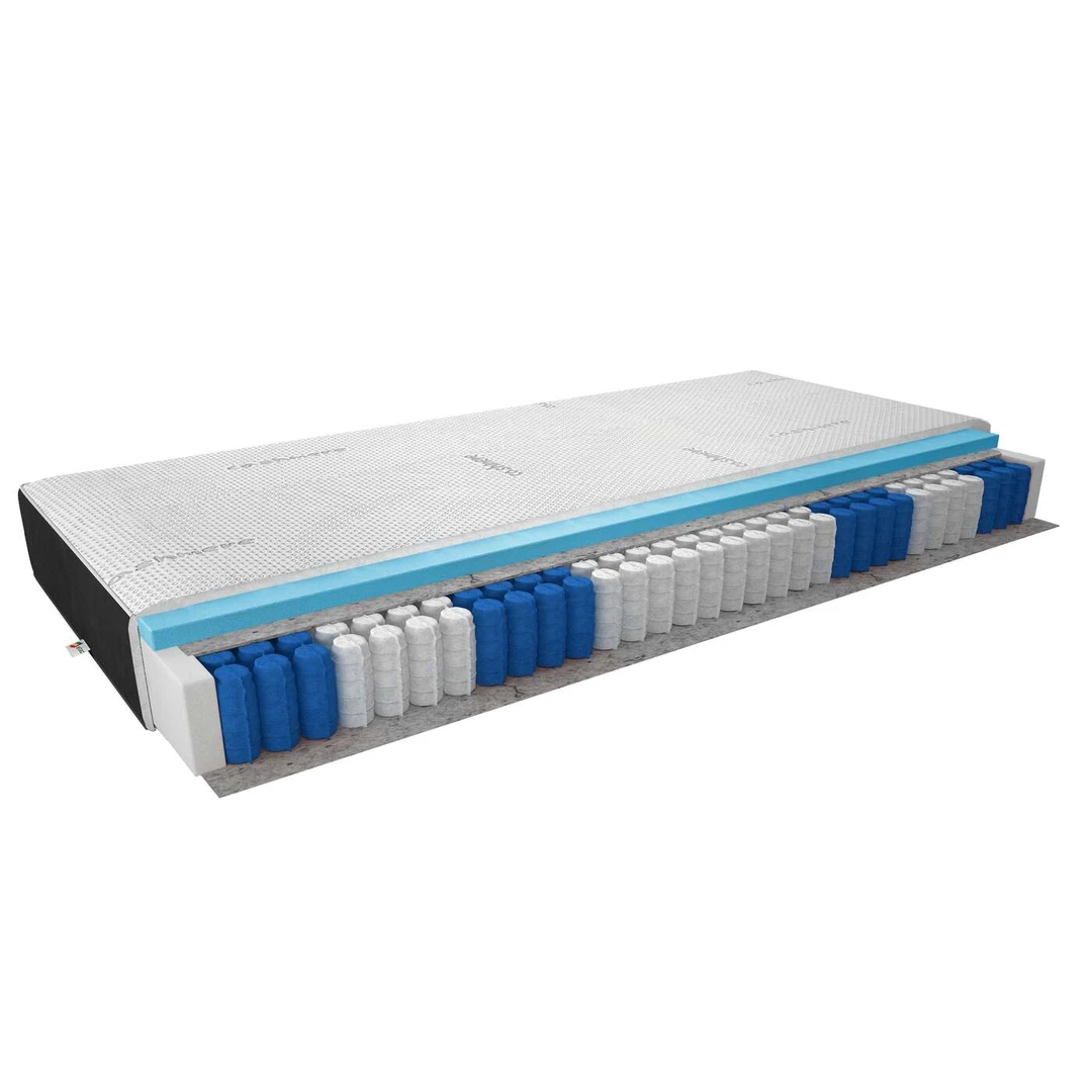 Gero miego garantas – kišeninis čiužinys EL4807 su kašmyro užvalkalu