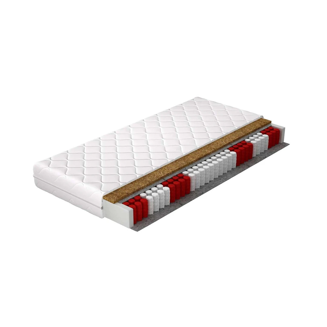 Patogi ir tvirta kišeninių spyruoklių lova EL8071 su kokoso plokšte