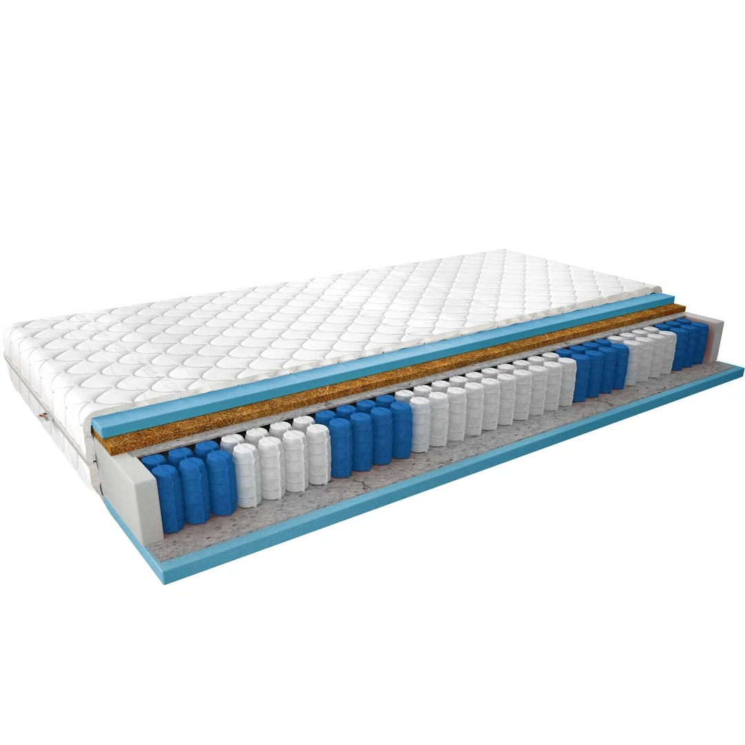 Gero miego garantas – kišeninis čiužinys EL8495 sidabro užvalkalu