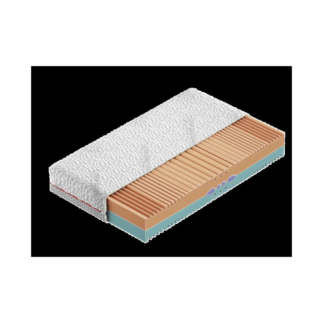 Ergonominis čiužinys M 1104 su dvigubu elastingumu ir anatominiu profiliavimu