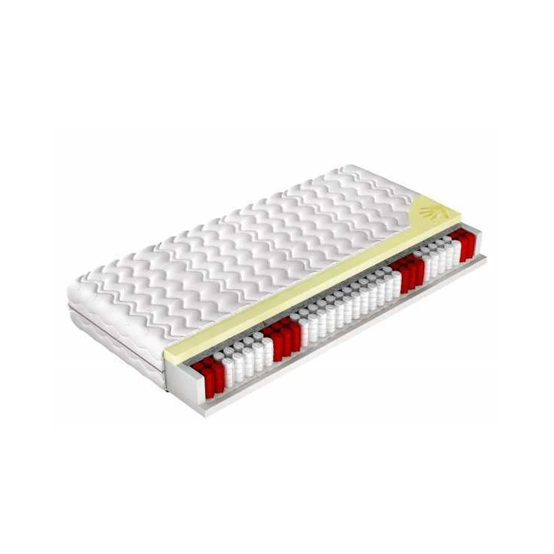 M1016 dvipusis čiužinys su 7 zonomis ir termoelastiniu sluoksniu