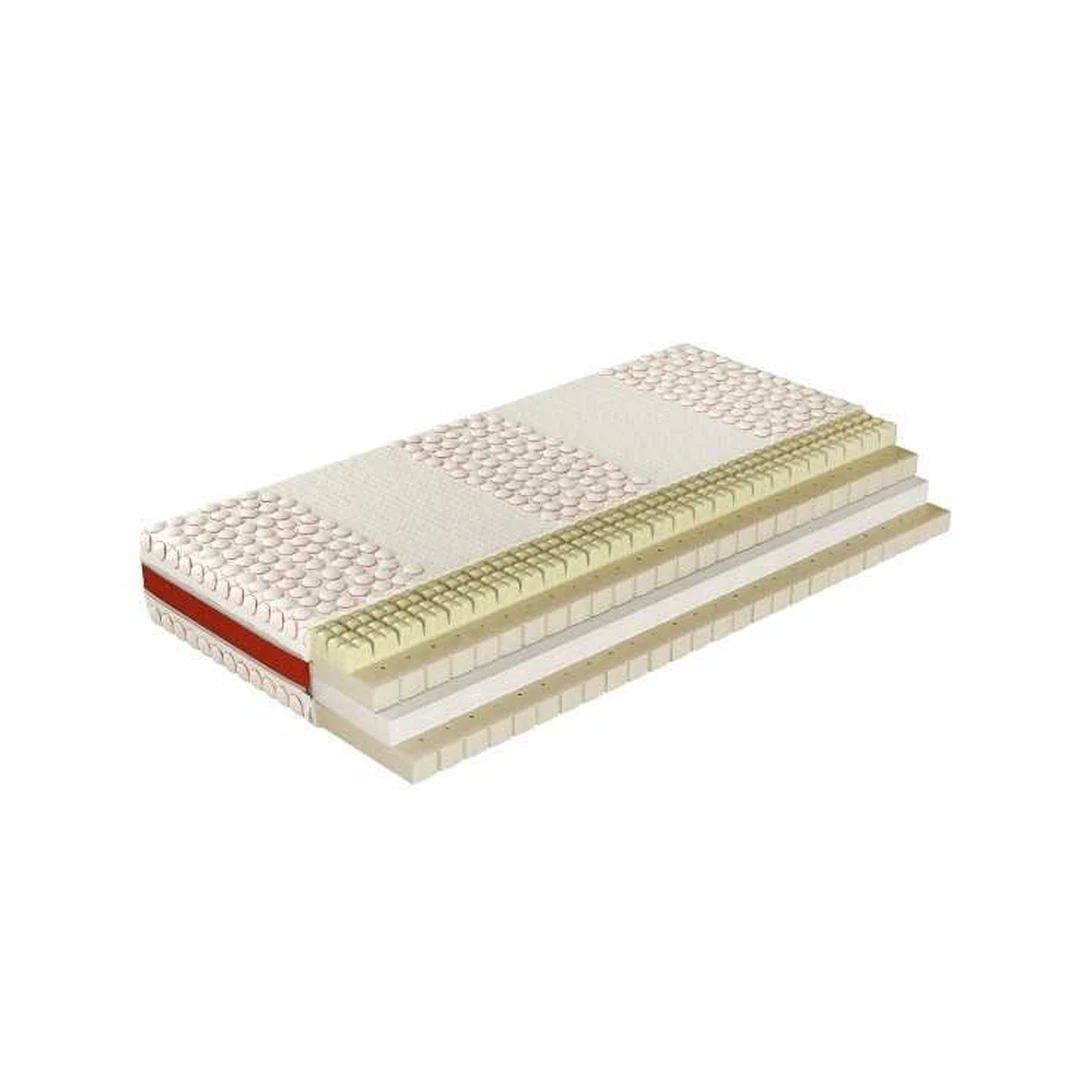 Dvipusis ortopedinis čiužinys su lateksu ir termoelastu