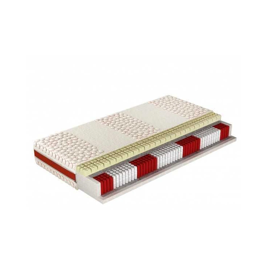 24 cm storio pusiau kietas čiužinys su 10 metų garantija