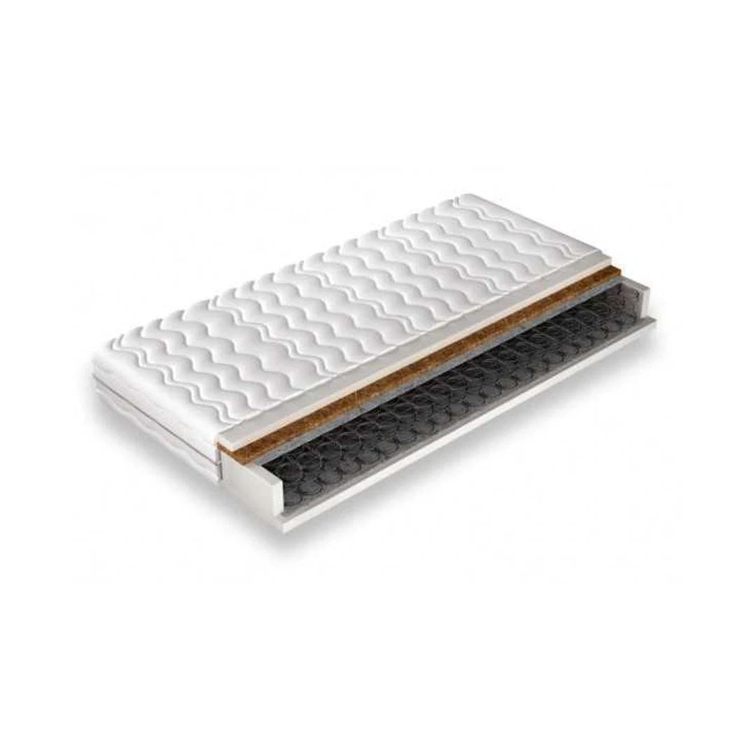 Kietas ir patvarus čiužinys su kokoso kilimėliu