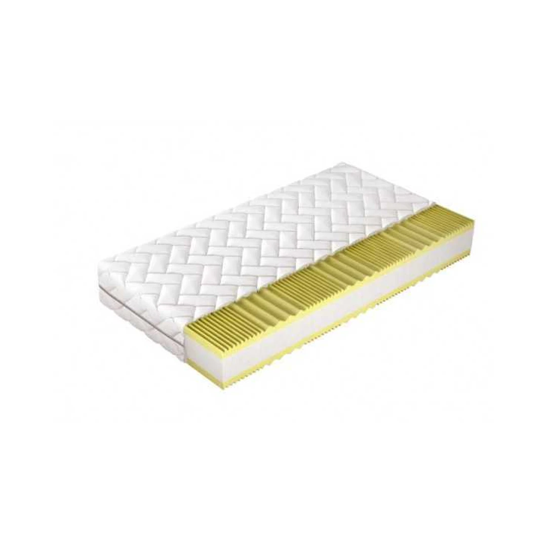 22 cm dvipusis čiužinys su poliuretanu ir 7 zonų palaikymu