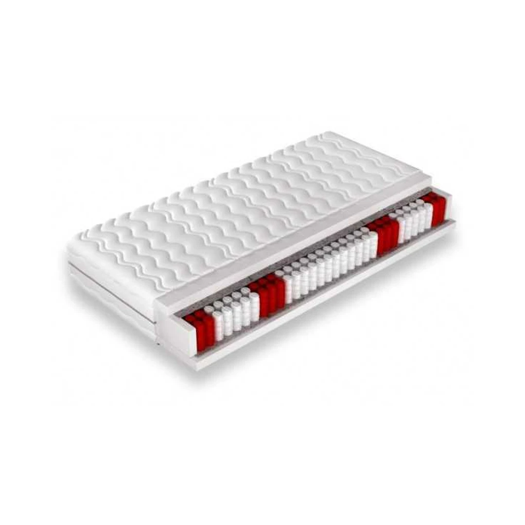 Aukštas 23 cm čiužinys su 7 kietumo zonomis