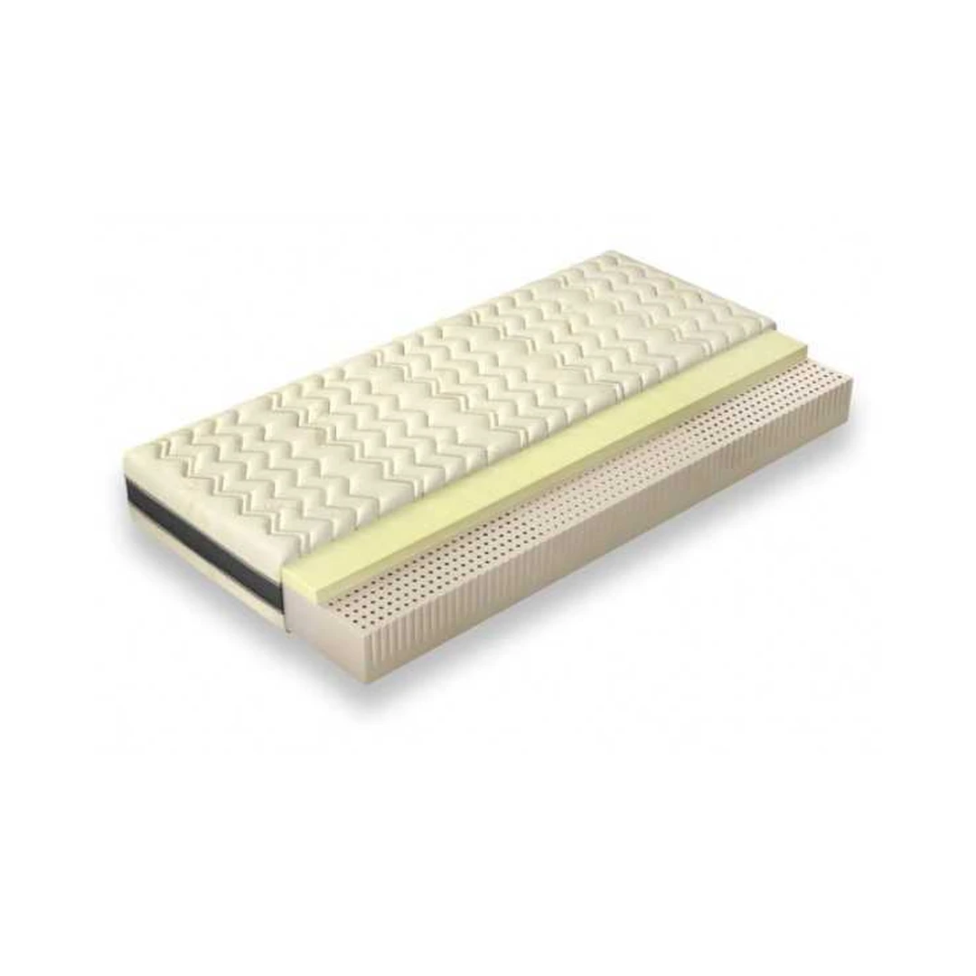 19 cm storio latekso čiužinys su 7 minkštumo zonomis