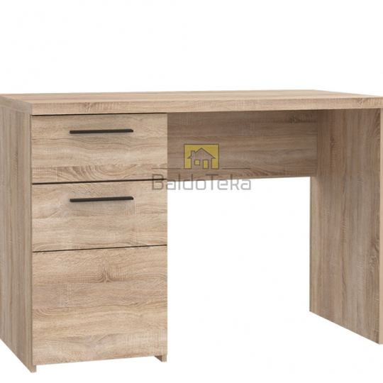 Šviesaus ąžuolo spalvos LMDP spinta – 110/76/60 cm