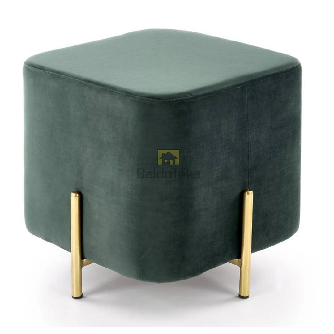 Stilingas žalias su auksu gobeleno stalas