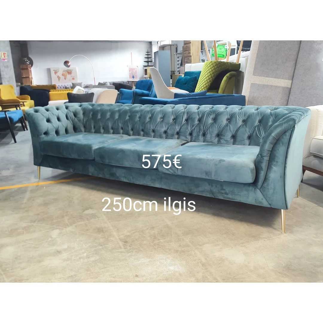 Sofa sofos kampas velvetas aksomo - Sofos-lovos