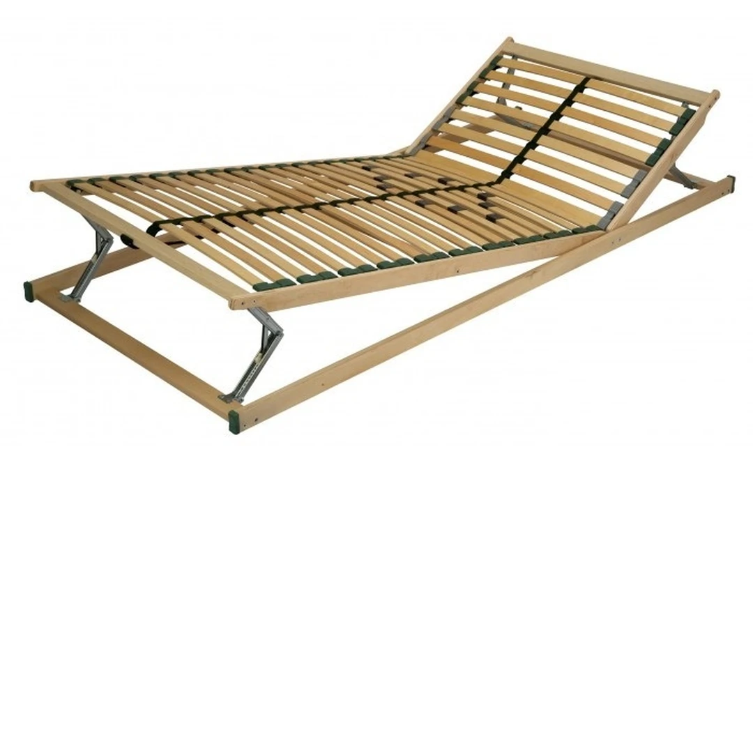 Ergonomiška lova su 28 lamelėmis ir kaučiukiniais antgaliais