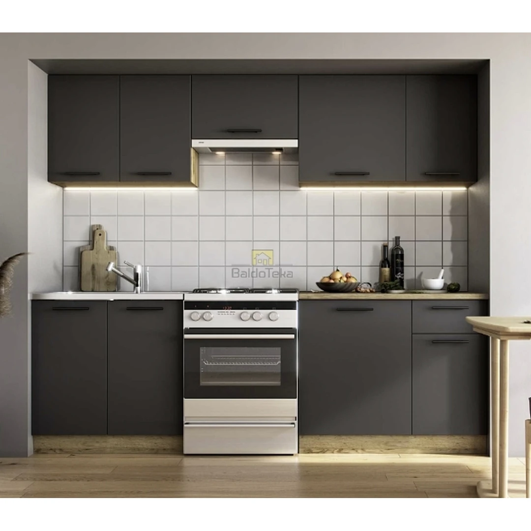 240 cm pločio stalas su 28 mm storio LMDP/MDF stalviršiu