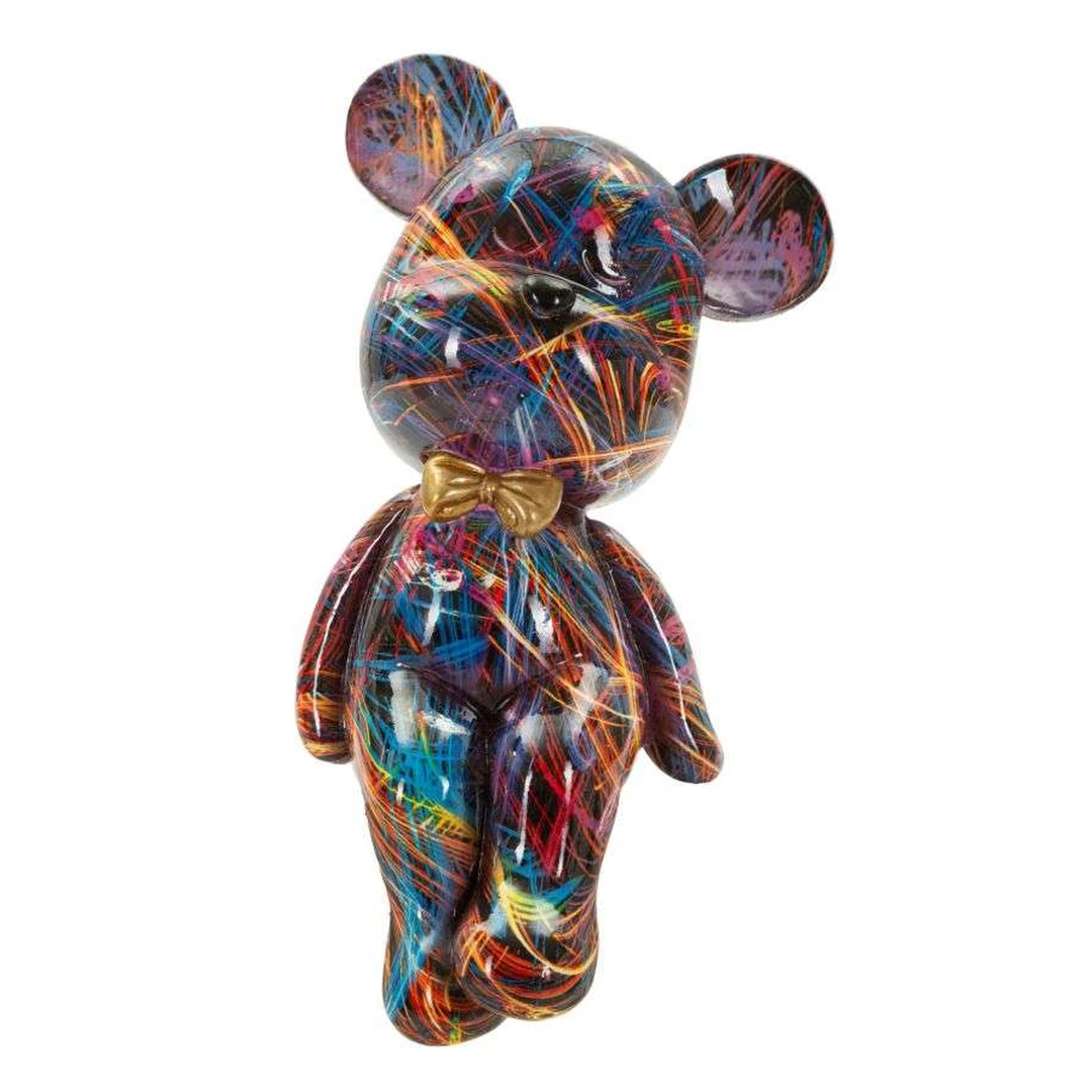 Dekoratyvinė meškos figūrėlė Psyco B, 12,5 × 25 × 9,5 cm - Dekoracijos