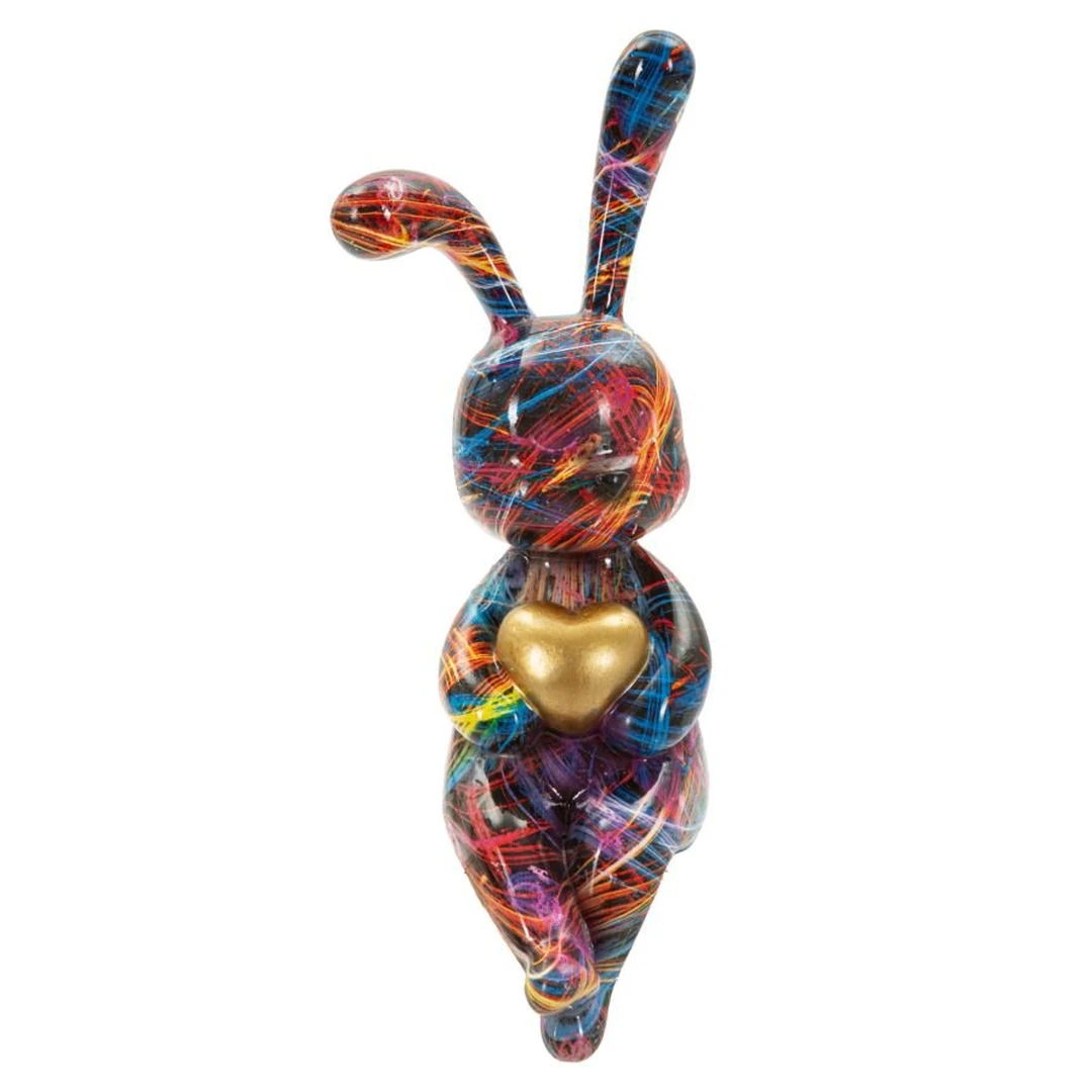 Dekoratyvinė triušio figūrėlė Psyco A, 8 × 23 × 10 cm - Dekoracijos