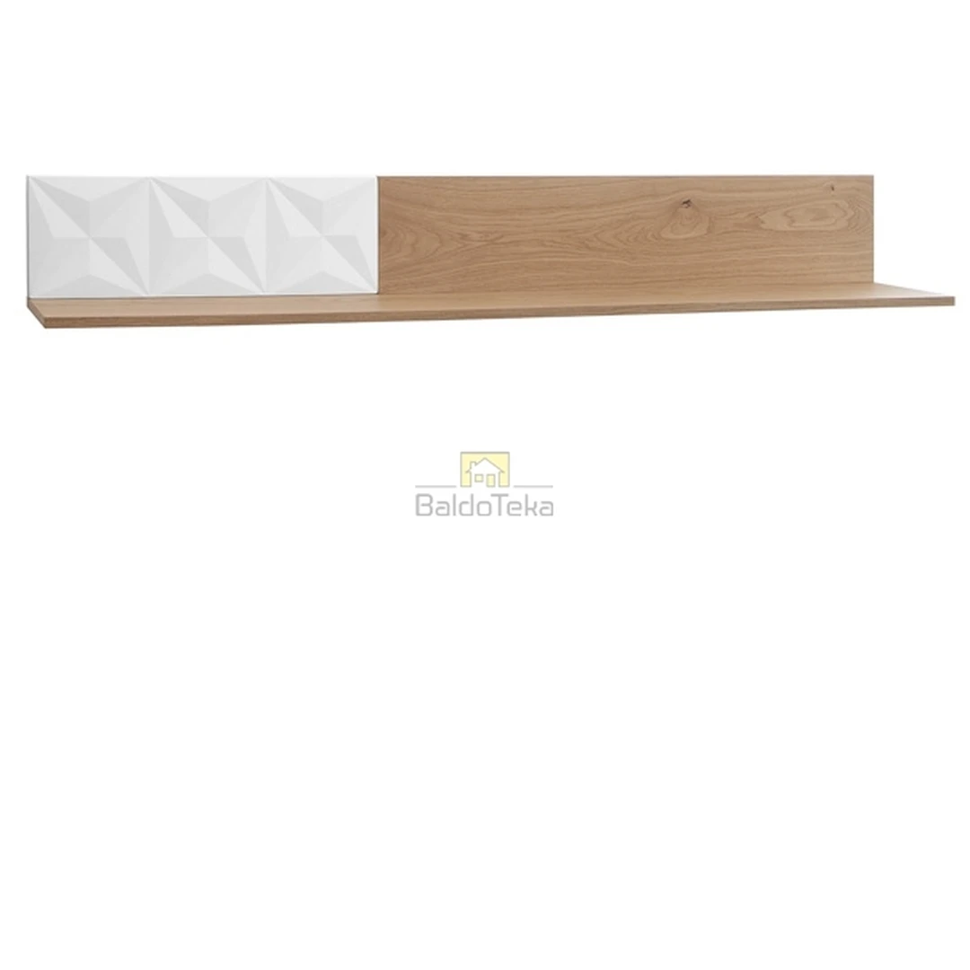 Elegantiška MDF spintelė su natūraliu medžio lukštu