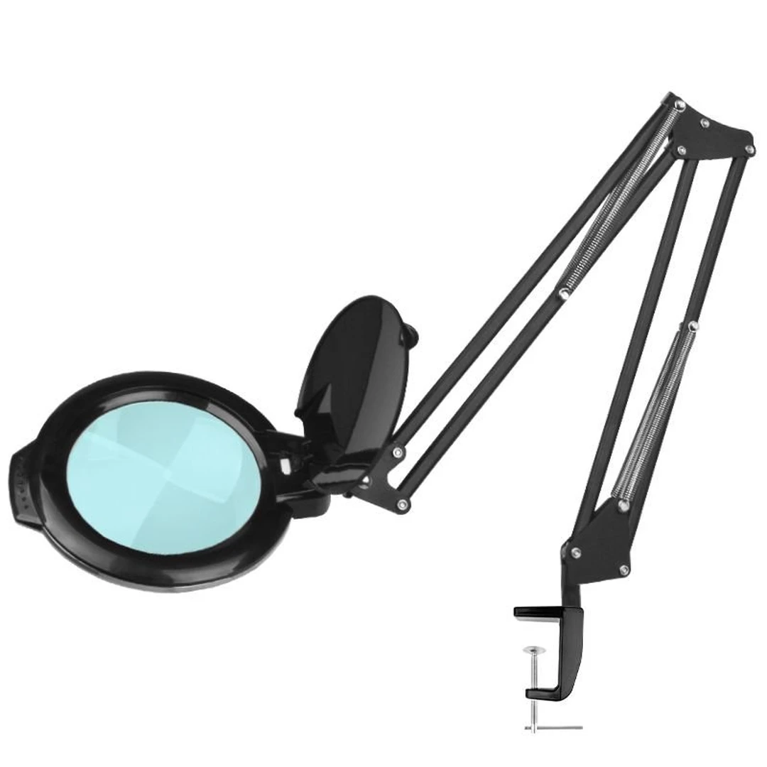 Didinamoji stalinė lempa GLOW MOONLIGHT 8013/6, Juoda - Staliniai šviestuvai