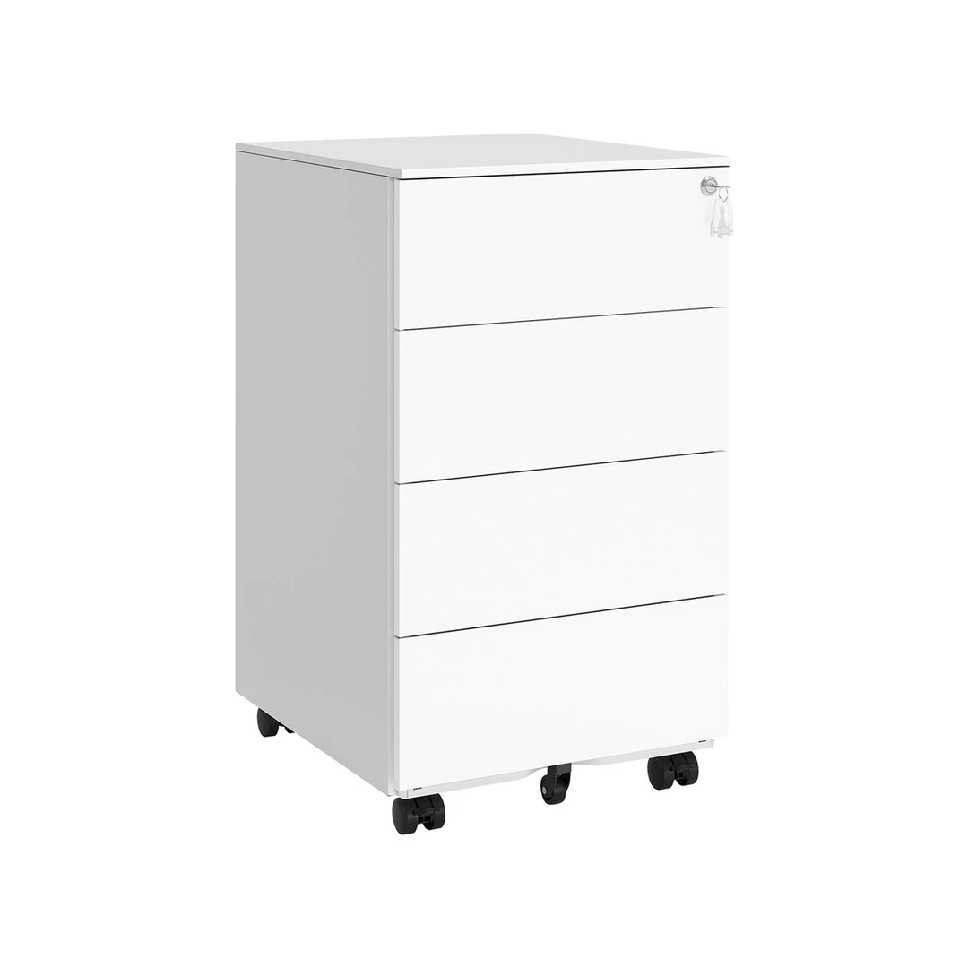 Dokumentų spinta 45,1x39x69,3cm., baltos spalvos - Komodos, šoninės spintelės