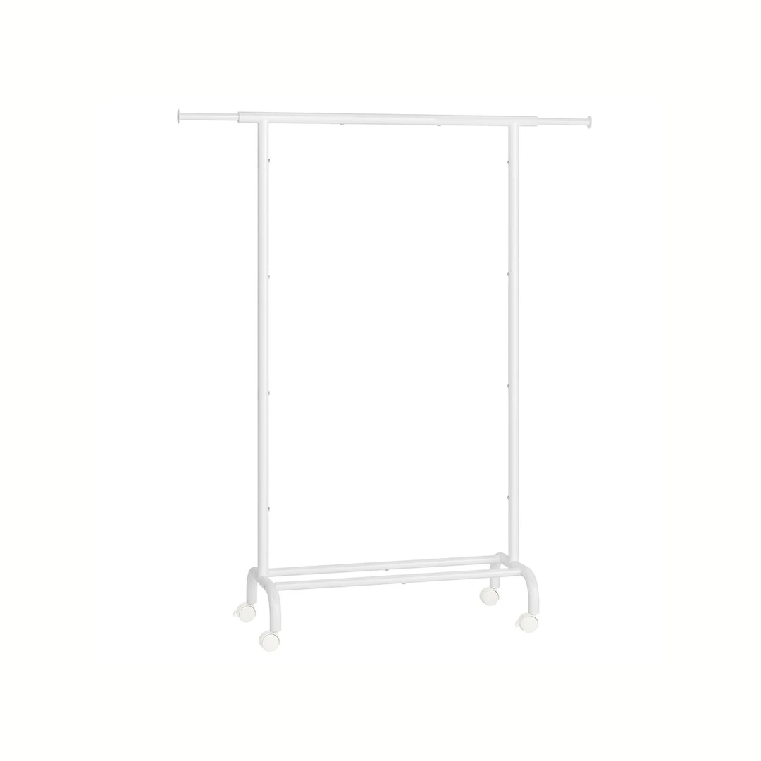 Drabužių kabykla 40x120x156cm., baltos spalvos - Rūbų kabyklos
