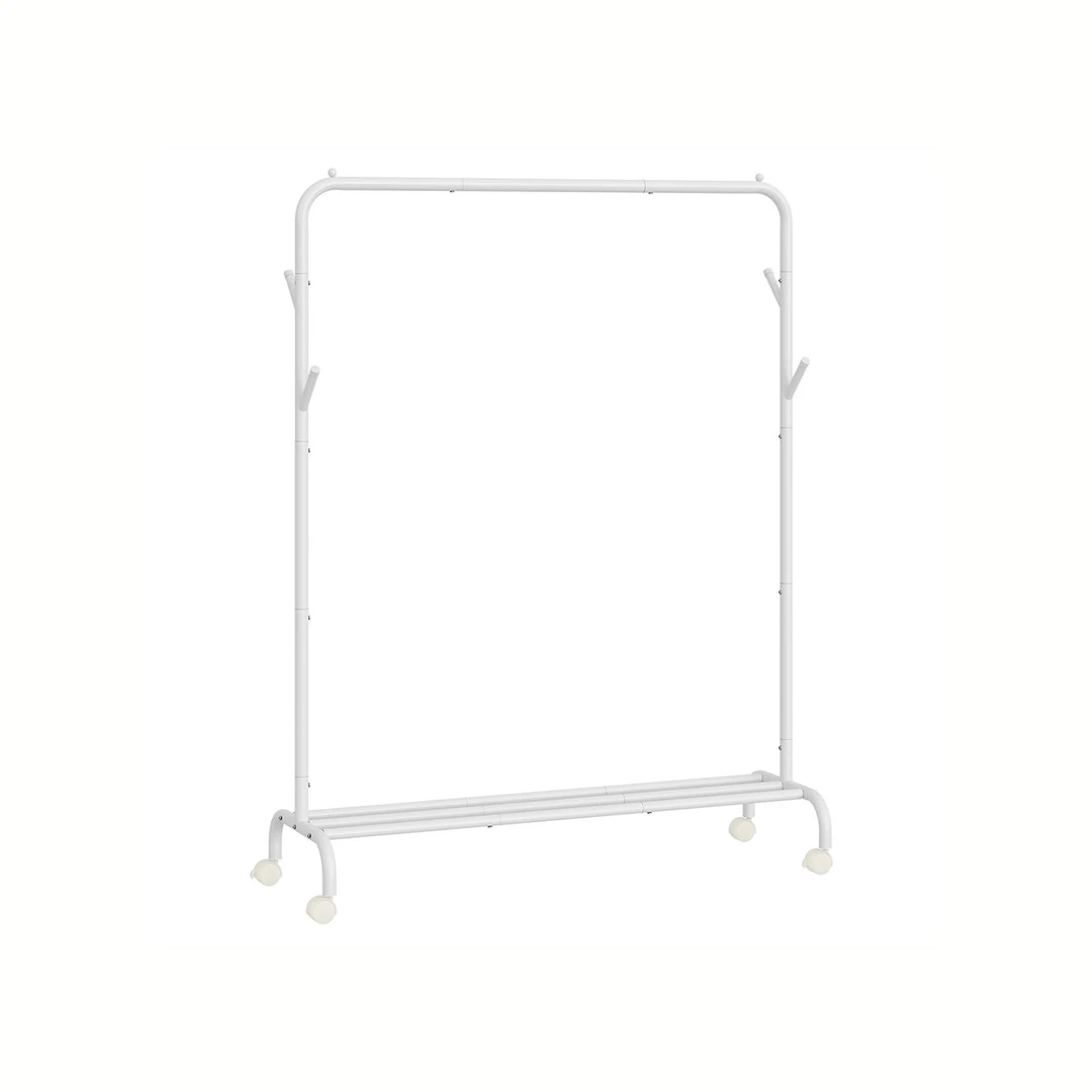 Drabužių kabykla 41x103,5x155cm., baltos spalvos - Rūbų kabyklos