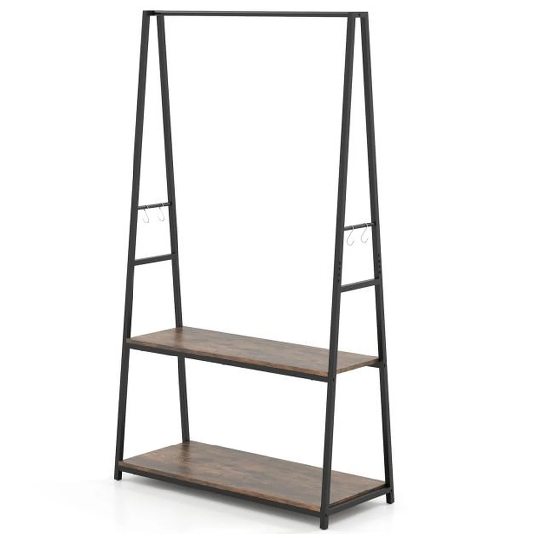 Universali kabykla: metalas ir medis 94x40x171cm