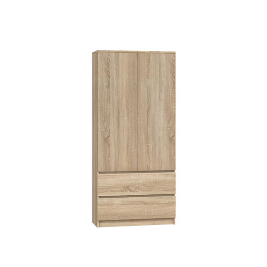 Uždara spinta su stalčiais ir vitrinos funkcija