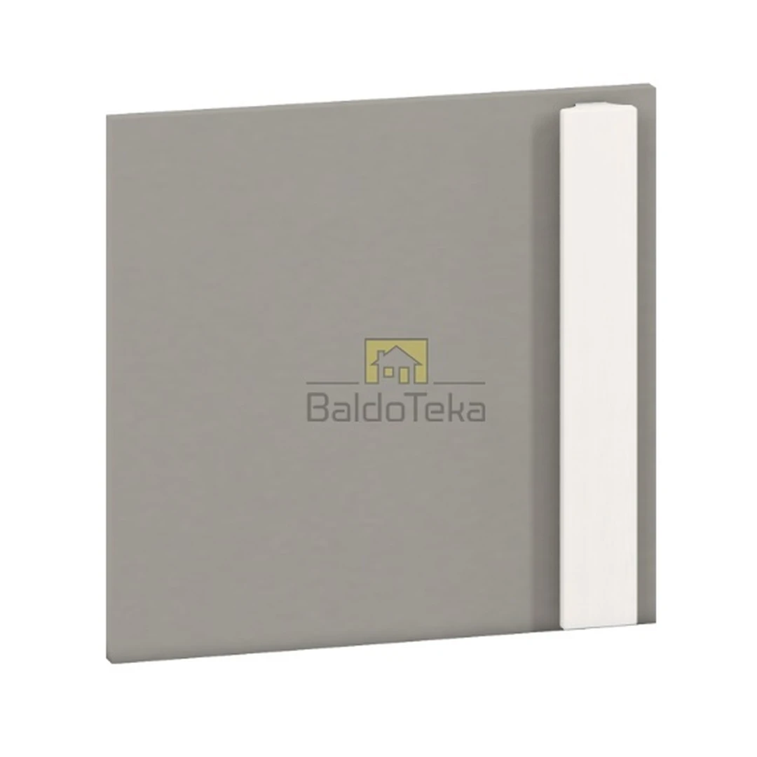 Aukštos kokybės LMDP spintelė su medinėmis rankenėlėmis