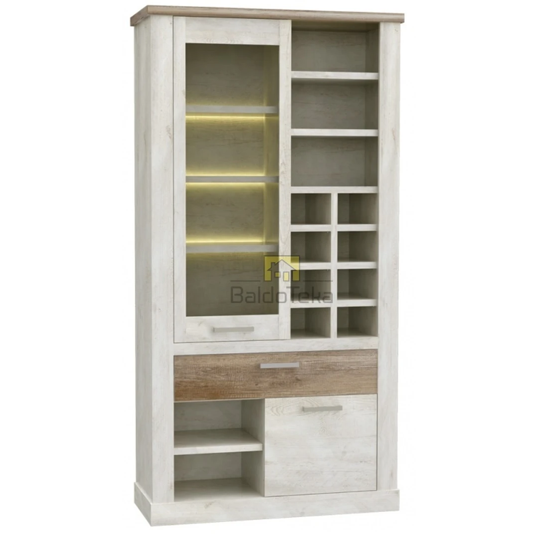 Elegantiška spinta balinta pušis su antikiniu ąžuolu