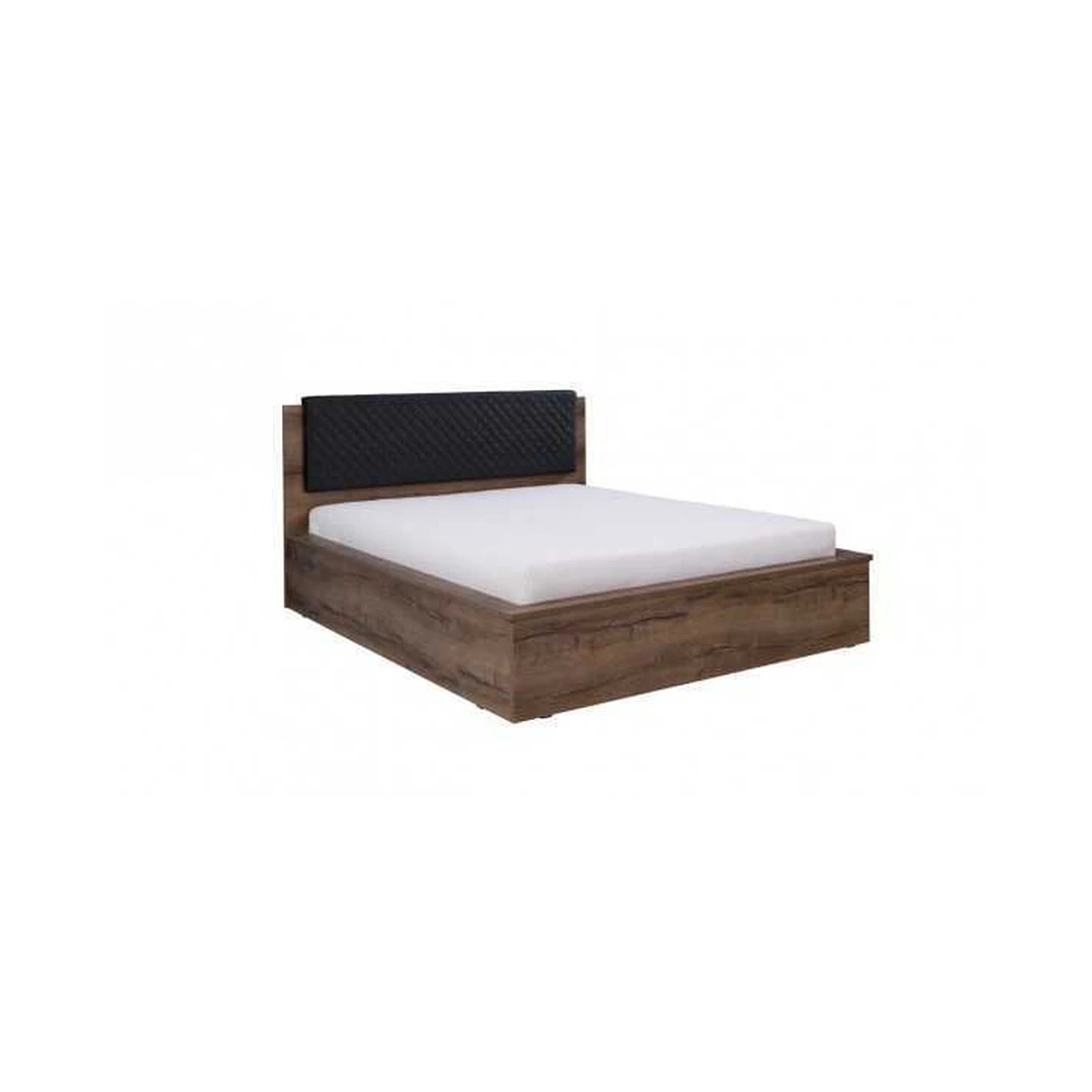 Šiuolaikiška DENVER lova su LED apšvietimu ir patalynės konteineriu