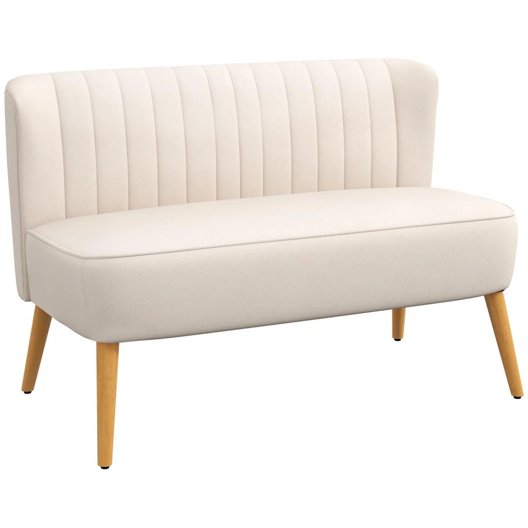 Dvivietė sofa, 2 vietų, 117 × 77 × 56,5 cm - Sofos