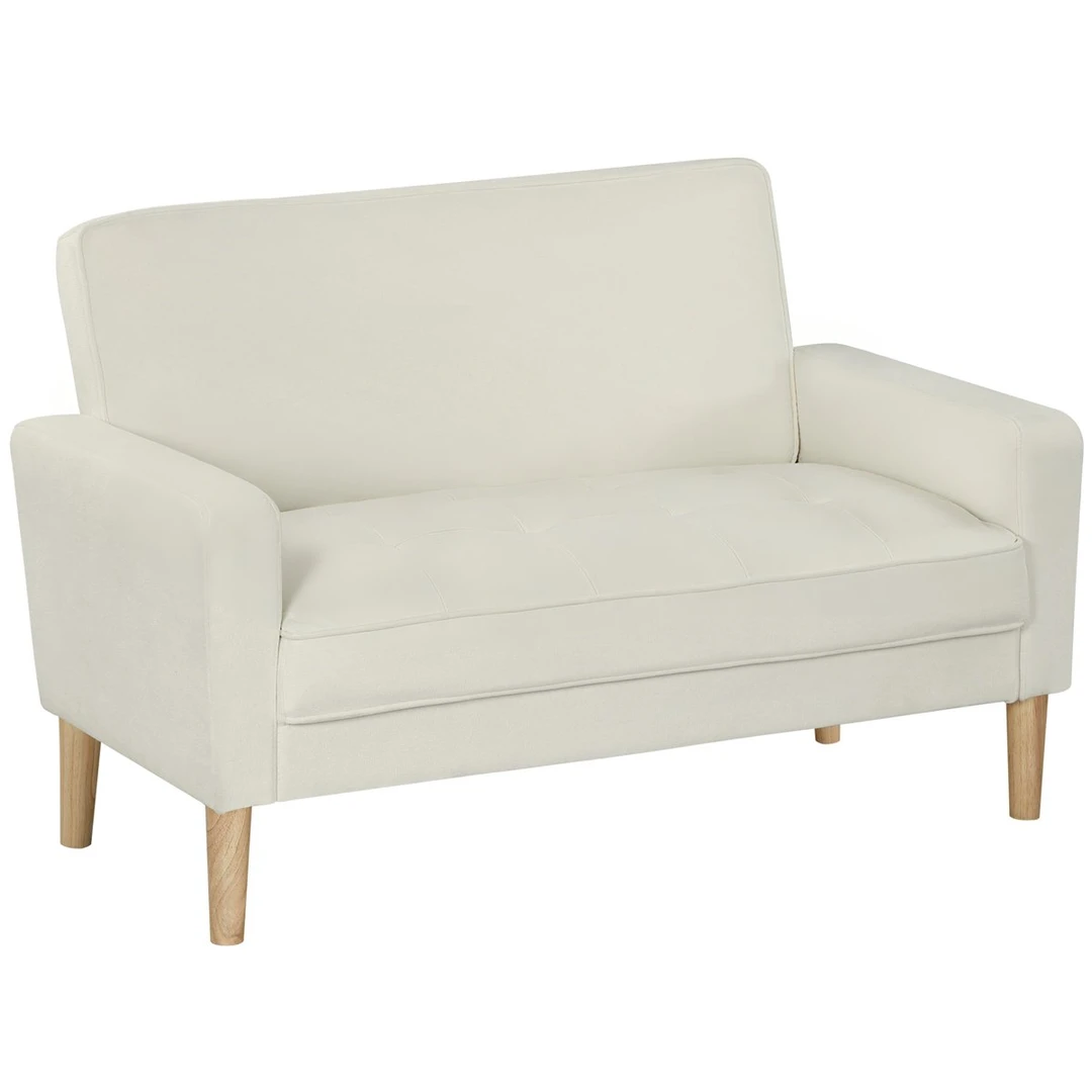 Dvivietė sofa, 2 vietų, 130 × 82 × 74,5 cm - Sofos